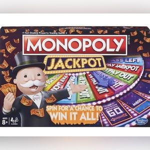 Monopoly Jackpot Game by Hasbro. NEW!! Ages 8 +